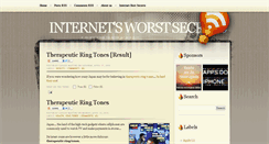 Desktop Screenshot of internetworstsecrets.com